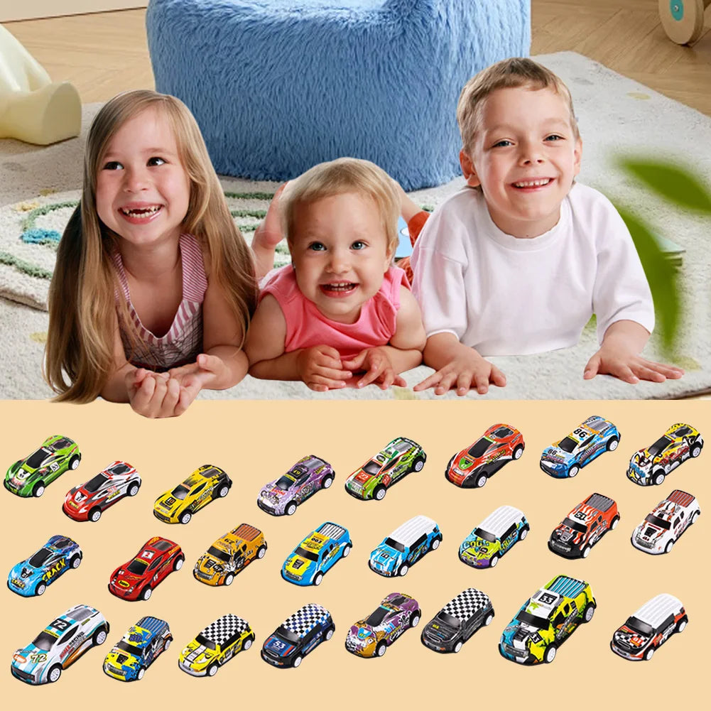 Adventskalender Kinder - 24 Spielzeugautos für Tägliche Abenteuer 2