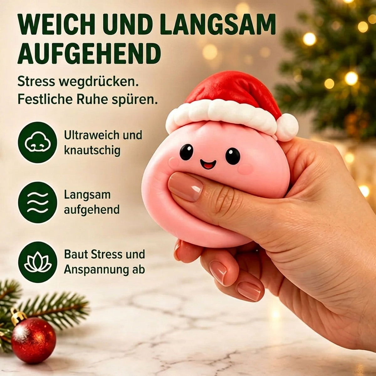 Squishy Adventskalender 2026 - 24 weiche Anti-Stress-Figuren - Bild 6
