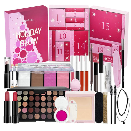 24-Teiliges Kosmetik-Set - Vielfältige, Hochwertige Beauty-Überraschungen 0