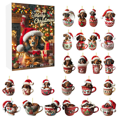 Adventskalender Dackel 2025 - 24 Überraschungen Für Hundeliebhaber 0