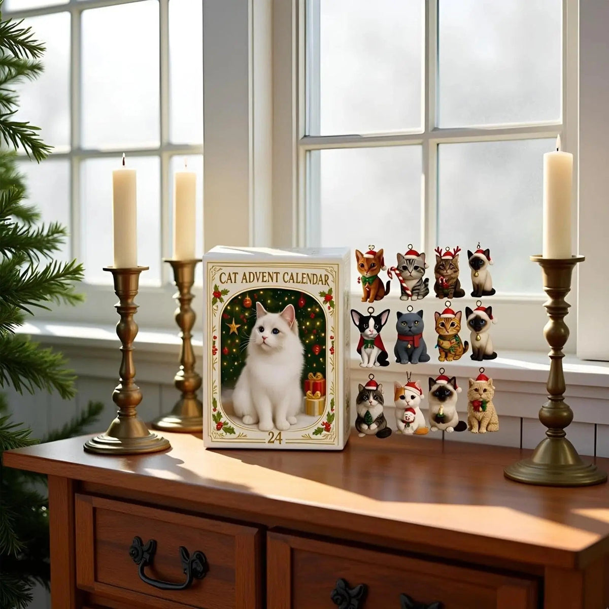 Adventskalender Für Katzenliebhaber – 24 Niedliche Kätzchen-Ornamente 2