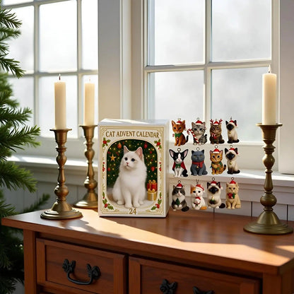 Adventskalender Für Katzenliebhaber – 24 Niedliche Kätzchen-Ornamente 2