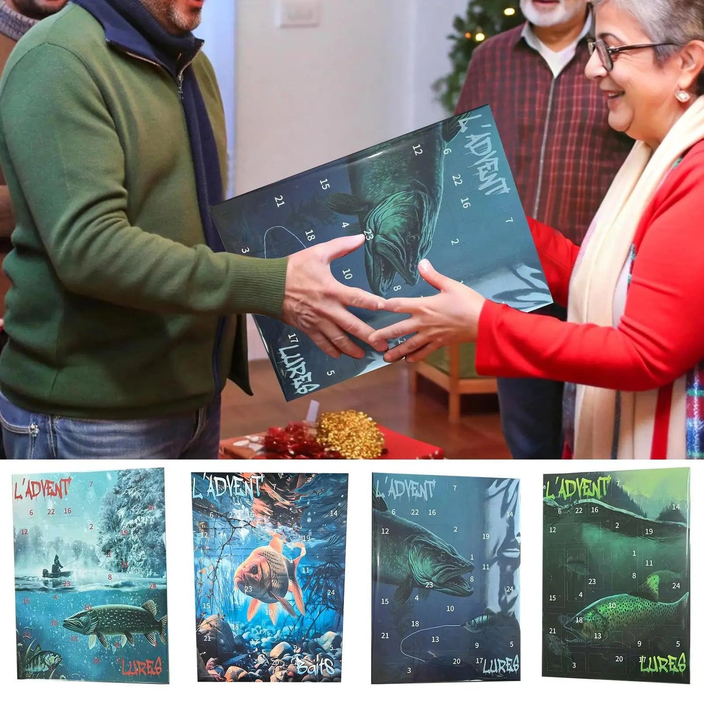 Angler Adventskalender 2025 - 24 Überraschungen Für Fischliebhaber 5