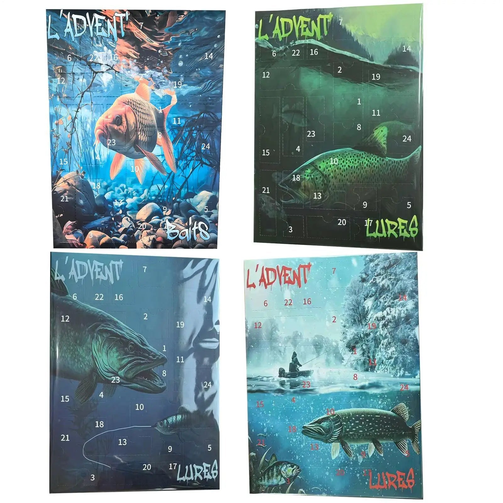 Angler Adventskalender 2025 - 24 Überraschungen Für Fischliebhaber 6
