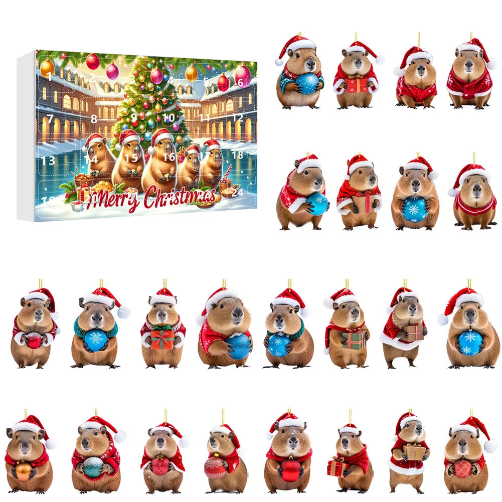 Capybara Adventskalender 2025 - 24 Tägliche Überraschungen Für Kinder 0