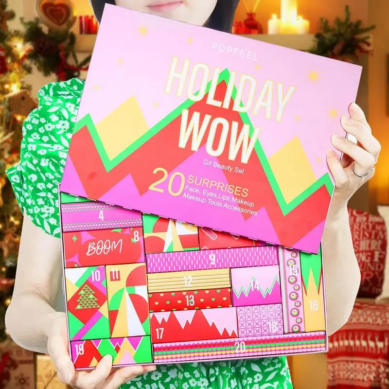 Make-up Adventskalender Set - 24 Tägliche Überraschungen Für Beauty-Fans 0