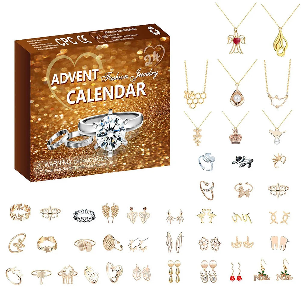 Schmuck Adventskalender 2024 - Elegante Überraschungen Für Frauen 0