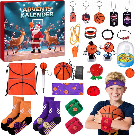 Basketball Adventskalender 2026 - 24 Überraschungen für Kinder - Bild 1
