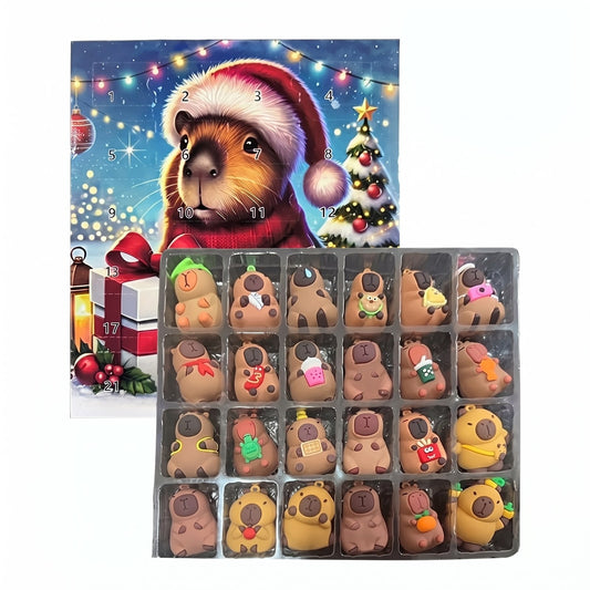 Capybara Adventskalender 2026 - 24 Figuren zum Sammeln - Bild 1