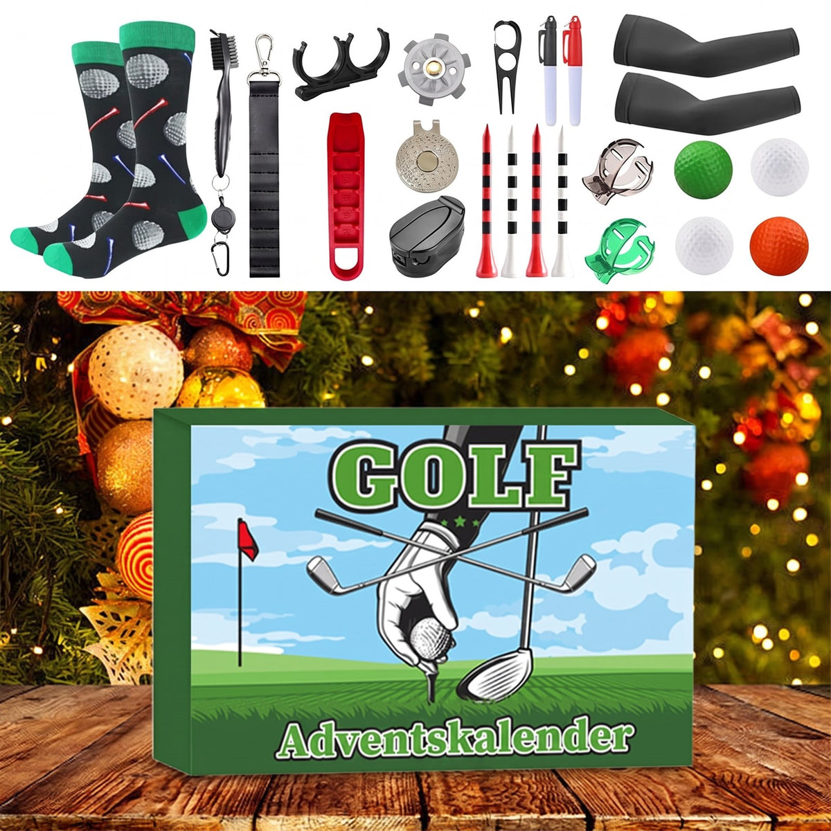 Golf Adventskalender 2026 - 24 Tage Golfzubehör für Erwachsene - Bild 2