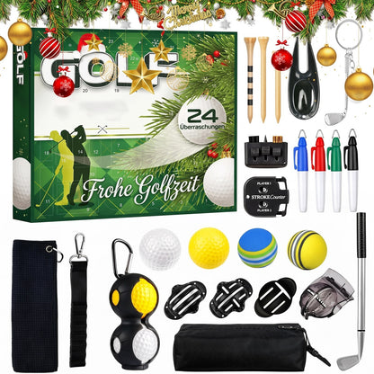 Golf Adventskalender 2026 - Zubehör-Set mit 24 Überraschungen - Bild 1