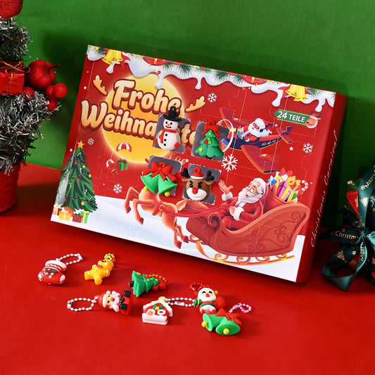 Überraschungsbox Adventskalender 2026 - 24 Mini-Figuren für Kinder - Bild 2