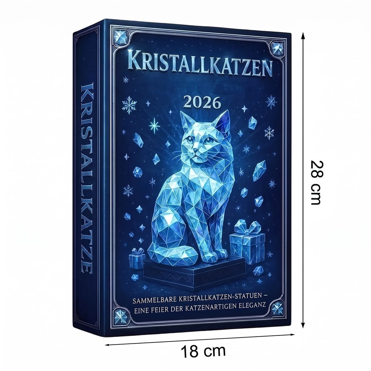 Katzen Adventskalender - 24 Acryl-Figuren für Katzenliebhaber - Bild 6